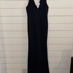 Lulu's Classic Navy Maxi Dress